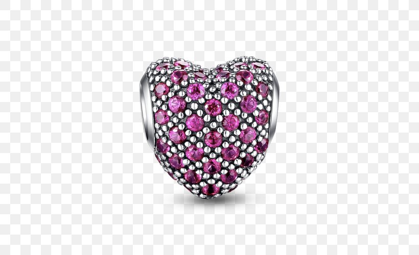 Ruby Charm Bracelet Pandora Diamond, PNG, 500x500px, Ruby, Bead, Bling Bling, Blue, Body Jewelry Download Free