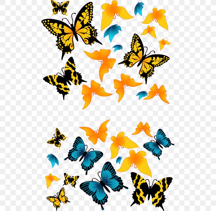 Monarch Butterfly Brush-footed Butterflies Insect Clip Art, PNG, 800x800px, Monarch Butterfly, Artwork, Brush Footed Butterfly, Brushfooted Butterflies, Butterflies And Moths Download Free