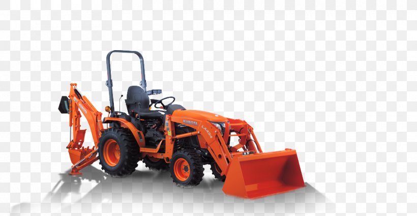 Tractor Kubota Corporation Machine Agriculture Bulldozer, PNG, 960x499px, Tractor, Agricultural Machinery, Agriculture, Bulldozer, Construction Equipment Download Free