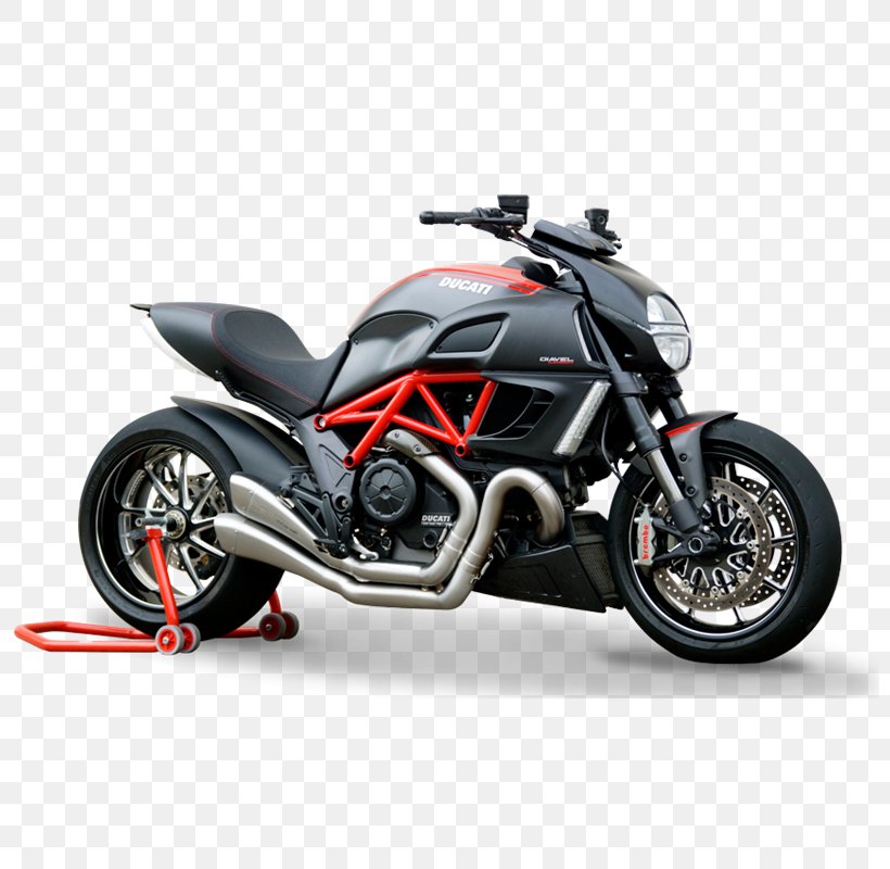 Exhaust System Car Ducati Diavel Motorcycle, PNG, 800x800px, Exhaust System, Aftermarket Exhaust Parts, Automotive Design, Automotive Exhaust, Automotive Exterior Download Free