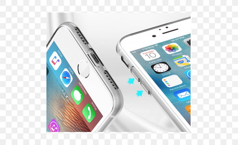 Smartphone Apple IPhone 7 Plus Apple IPhone 8 Plus Feature Phone Thermoplastic Polyurethane, PNG, 500x500px, Smartphone, Apple Iphone 7 Plus, Apple Iphone 8 Plus, Cellular Network, Communication Device Download Free