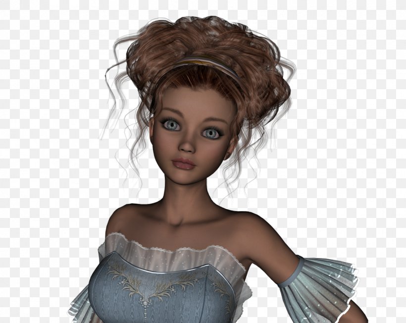 Brown Hair Barbie Fashion Long Hair, PNG, 1133x901px, Watercolor, Cartoon, Flower, Frame, Heart Download Free