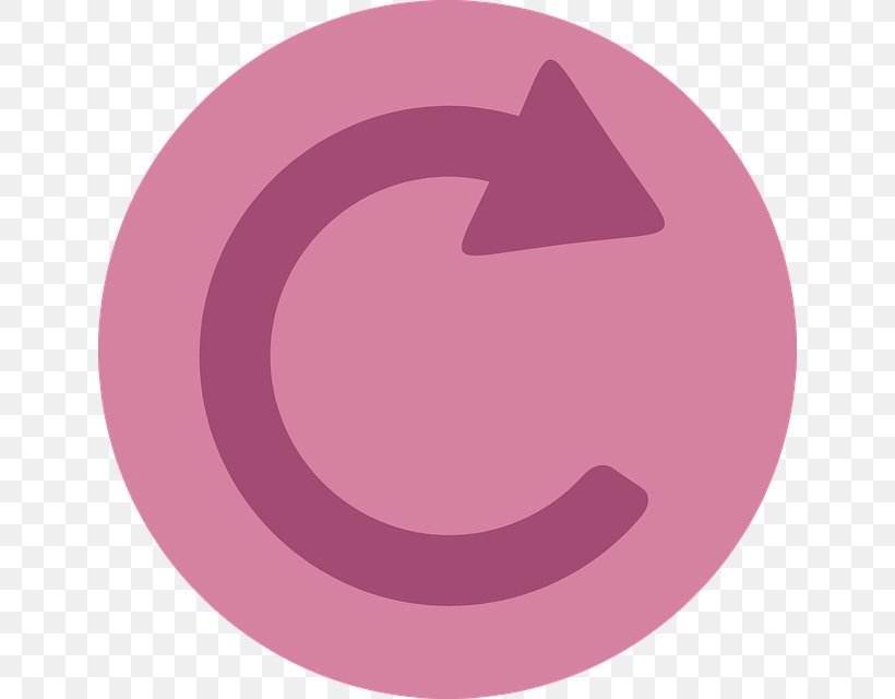 Arrow Clip Art, PNG, 640x640px, Button, Computer, Magenta, Pink, Purple Download Free