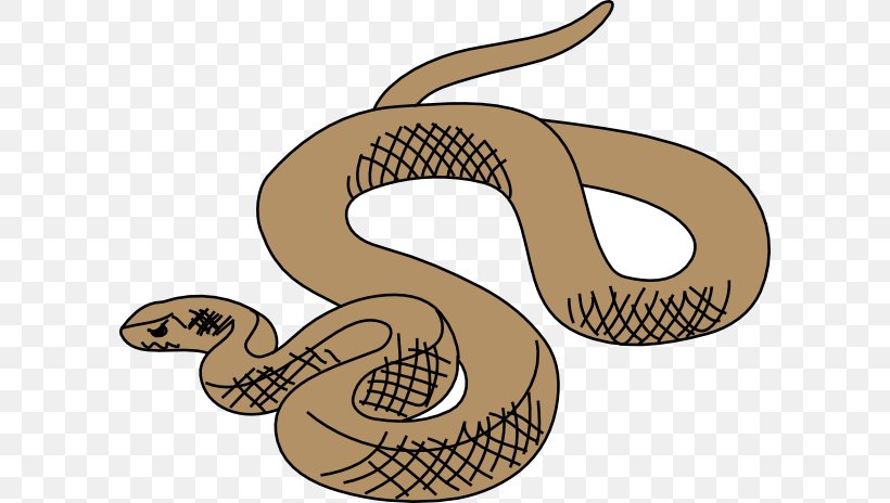 Eastern Brown Snake Clip Art, PNG, 600x464px, Snake, Cartoon, Cobra, Common Garter Snake, Coral Reef Snakes Download Free