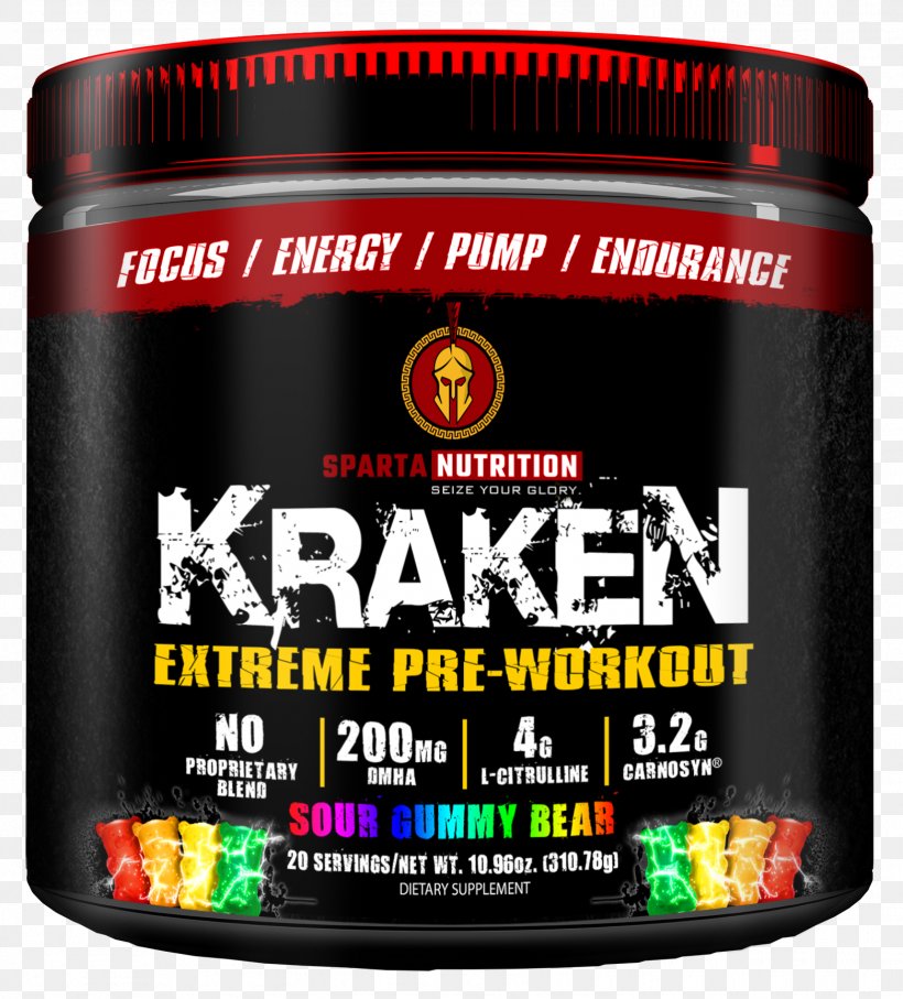 Pre-workout Dietary Supplement Bodybuilding Supplement Kraken Physical Fitness, PNG, 1562x1729px, Preworkout, Bodybuilding, Bodybuilding Supplement, Brand, Dietary Supplement Download Free