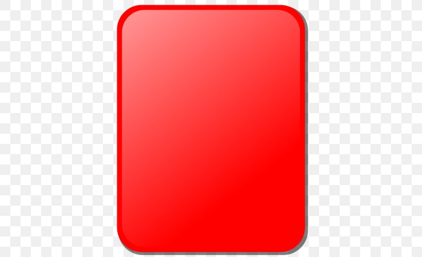 Red Card Penalty Card Carton Vert Football, PNG, 500x500px, Red, Cycle Ball, Football, Game, Handball Download Free