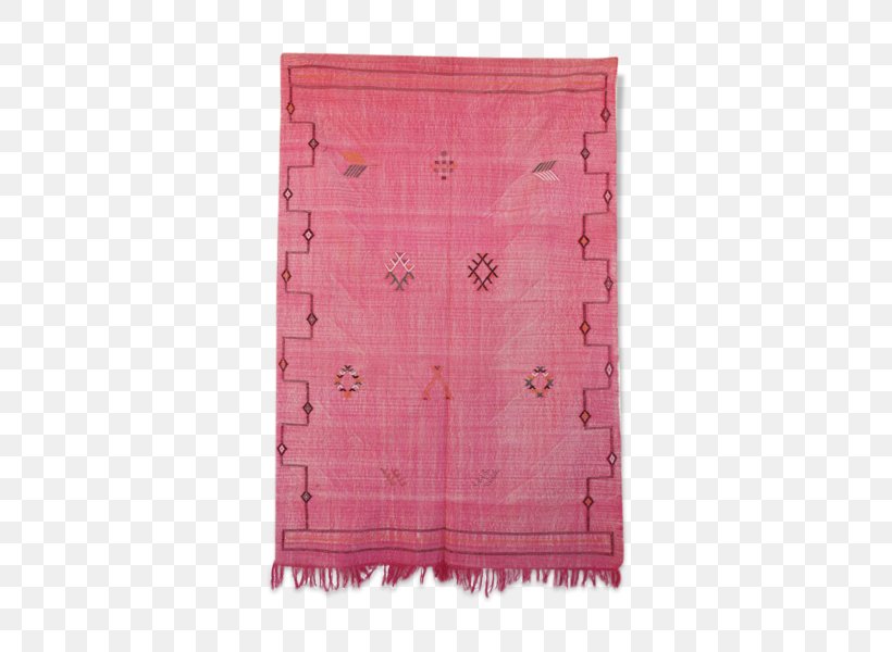Silk Pink M Rectangle Stole, PNG, 600x600px, Silk, Magenta, Pink, Pink M, Placemat Download Free