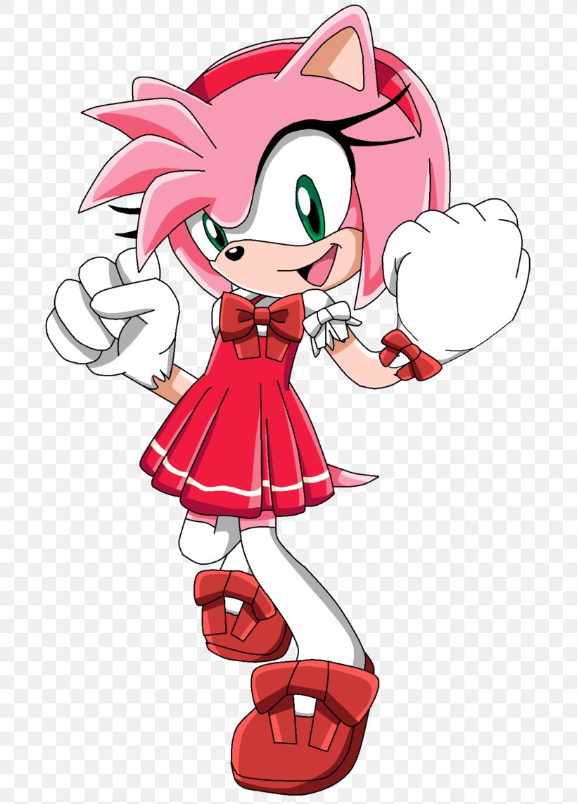 Amy Rose Ariciul Sonic Sakura Kinomoto Cardcaptor Sakura Sonic The Hedgehog, PNG, 699x1143px, Watercolor, Cartoon, Flower, Frame, Heart Download Free