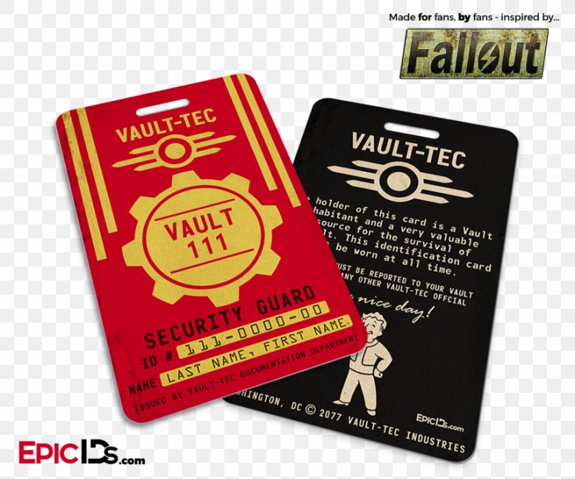 Fallout Badge Name Tag Vault Dweller Wasteland, PNG, 900x750px, Fallout, Badge, Brand, Cosplay, Costume Download Free