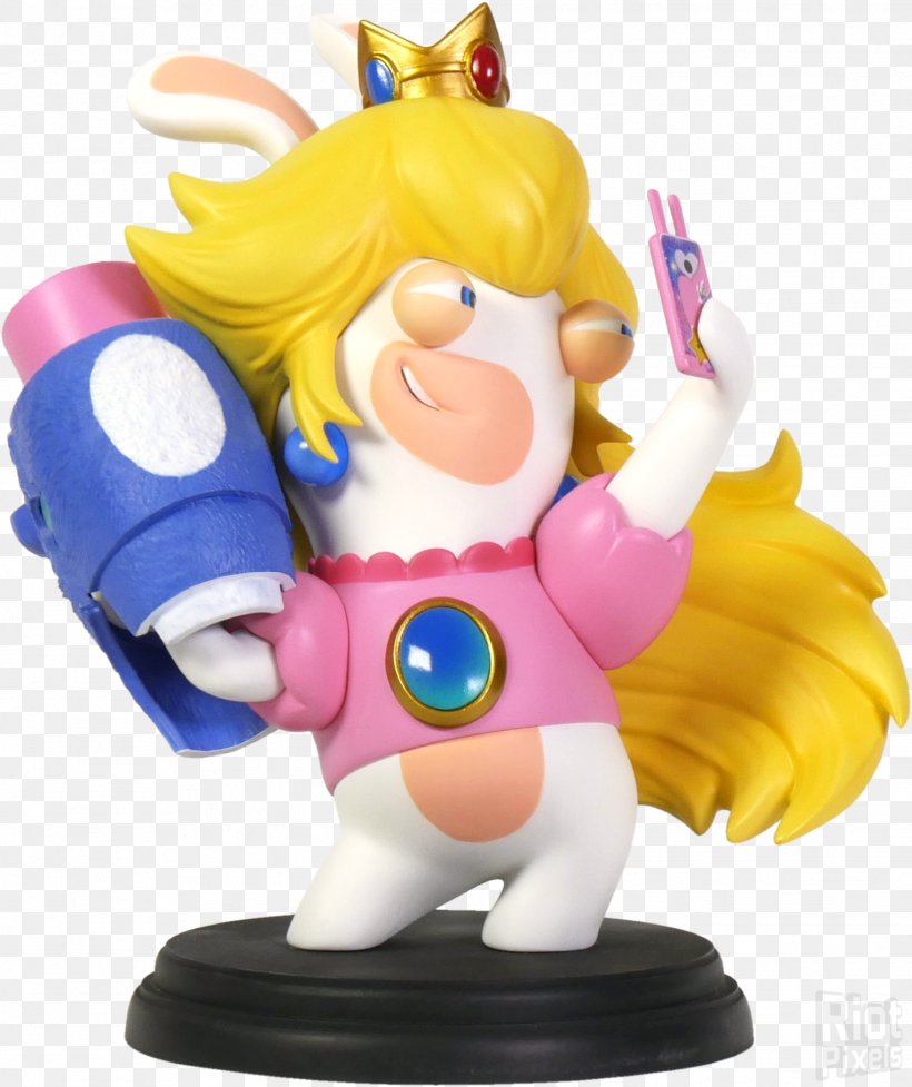 Mario + Rabbids Kingdom Battle Princess Peach Luigi Action & Toy Figures, PNG, 1524x1817px, Mariorabbids Kingdom Battle, Action Figure, Action Toy Figures, Fictional Character, Figurine Download Free