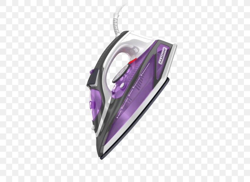 Product Design Clothes Iron Computer Hardware, PNG, 424x600px, Clothes Iron, Computer Hardware, Hardware, Purple Download Free