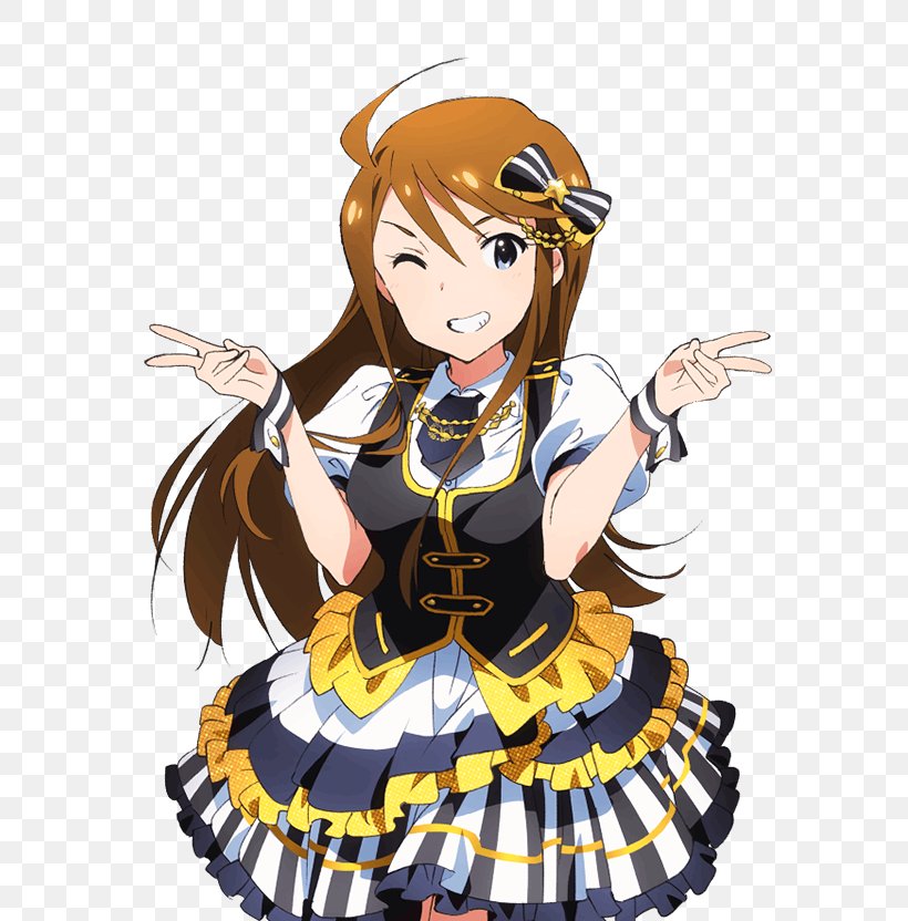 The Idolmaster: Million Live! Theater Days THE IDOLM@STER LIVE THE@TER FORWARD THE IDOLM@STER LIVE THE@TER PERFORMANCE BlueMoon Harmony, PNG, 640x832px, Watercolor, Cartoon, Flower, Frame, Heart Download Free