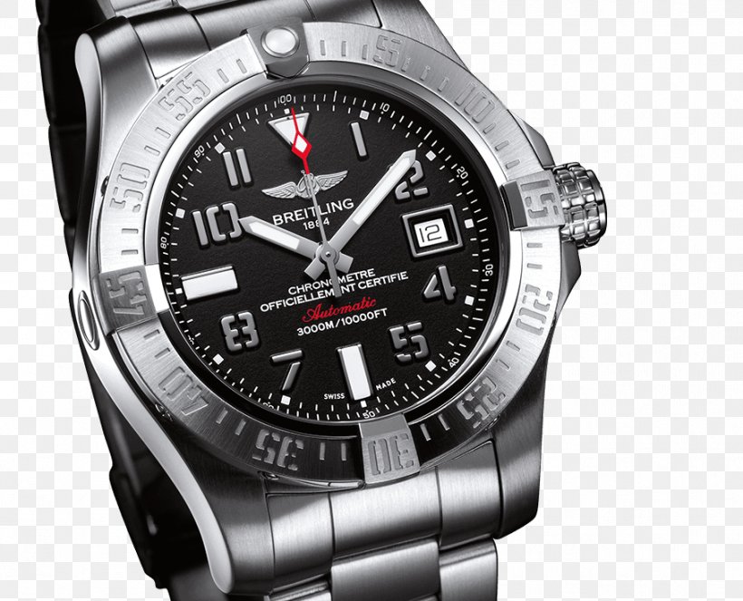 Breitling SA Diving Watch Breitling Avenger II ETA SA, PNG, 907x734px, Breitling Sa, Brand, Breitling Avenger Ii, Chronograph, Clock Download Free