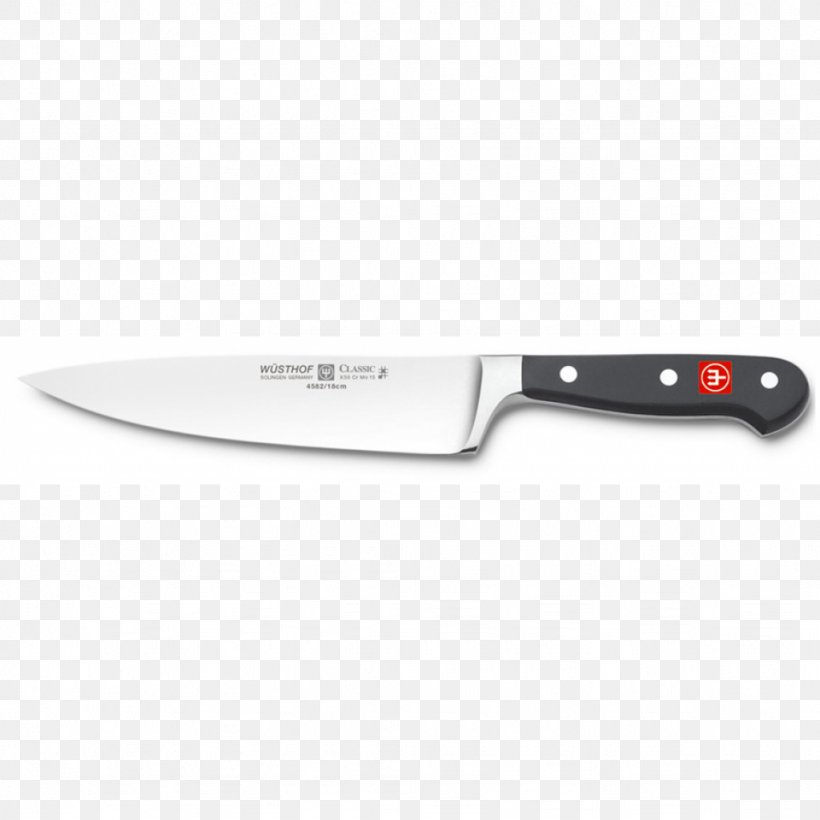 Chef's Knife Wüsthof Kitchen Knives Santoku, PNG, 1024x1024px, Knife, Blade, Boning Knife, Cold Weapon, Cutlery Download Free