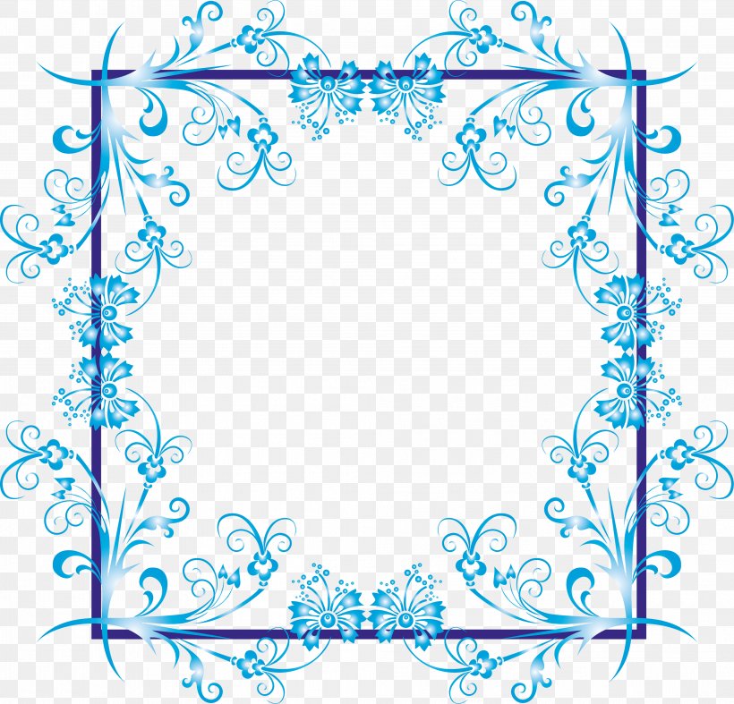 Pattern, PNG, 3976x3820px, Drawing, Area, Black And White, Blue, Border Download Free