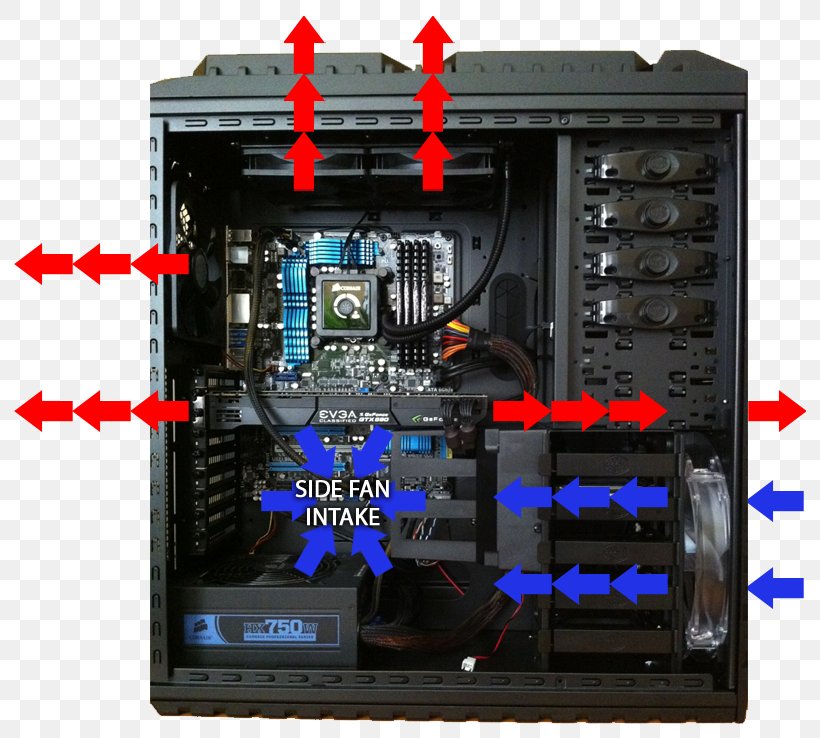 Computer Cases & Housings Microcontroller Computer System Cooling Parts Fan, PNG, 792x738px, Computer Cases Housings, Airflow, Circuit Component, Computer, Computer Case Download Free