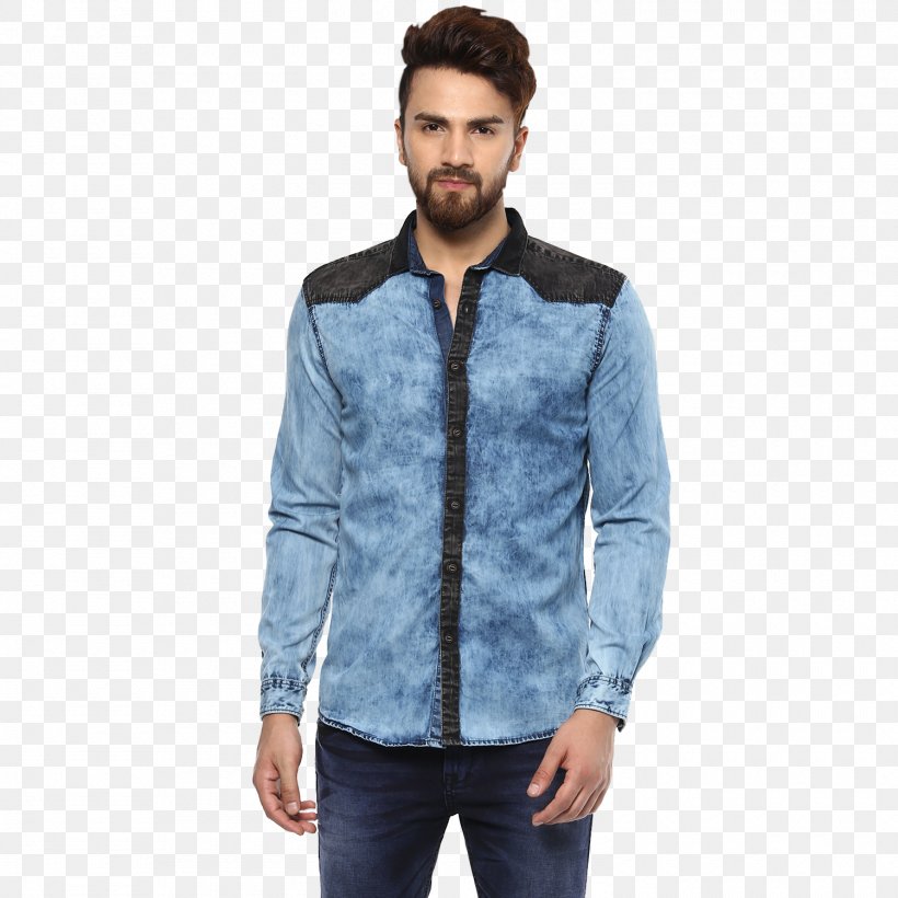 Denim Shirt Jean Jacket Sleeve Jeans, PNG, 1500x1500px, Denim, Blue, Button, Jacket, Jean Jacket Download Free