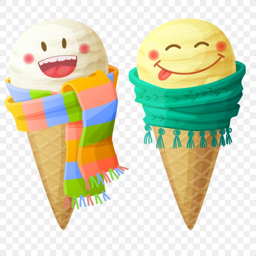 Ice Cream Cone Waffle, PNG, 945x945px, Ice Cream, Cartoon, Cream, Dairy Product, Drawing Download Free