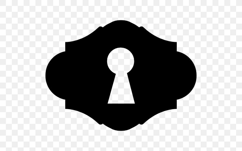 Keyhole Shape Clip Art, PNG, 512x512px, Keyhole, Black, Black And White, Door, Key Download Free