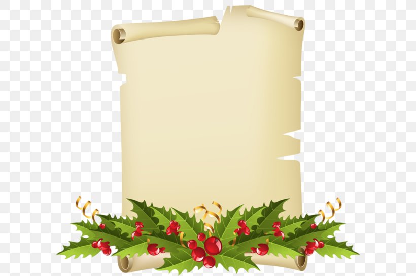 Paper Parchment Mistletoe Common Holly Clip Art, PNG, 600x545px, Paper, Aquifoliaceae, Art, Christmas, Christmas Decoration Download Free
