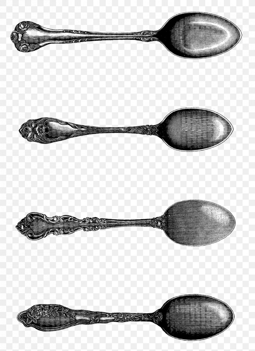 Spoon Digital Stamp Paper Gift, PNG, 1166x1600px, Spoon, Black And White, Collage, Cutlery, Digital Stamp Download Free