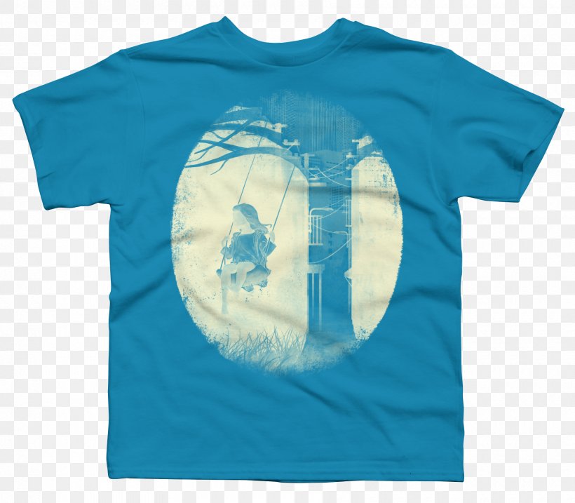T-shirt Sleeve Outerwear Font, PNG, 1800x1575px, Tshirt, Active Shirt, Aqua, Azure, Blue Download Free