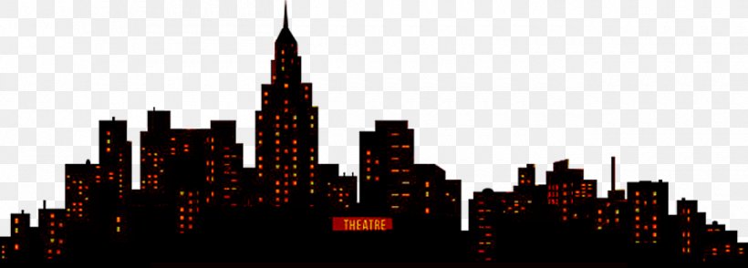 Theater District Broadway Theatre Skyline, PNG, 1300x467px, Theater District, Broadway, Broadway Theatre, Building, City Download Free