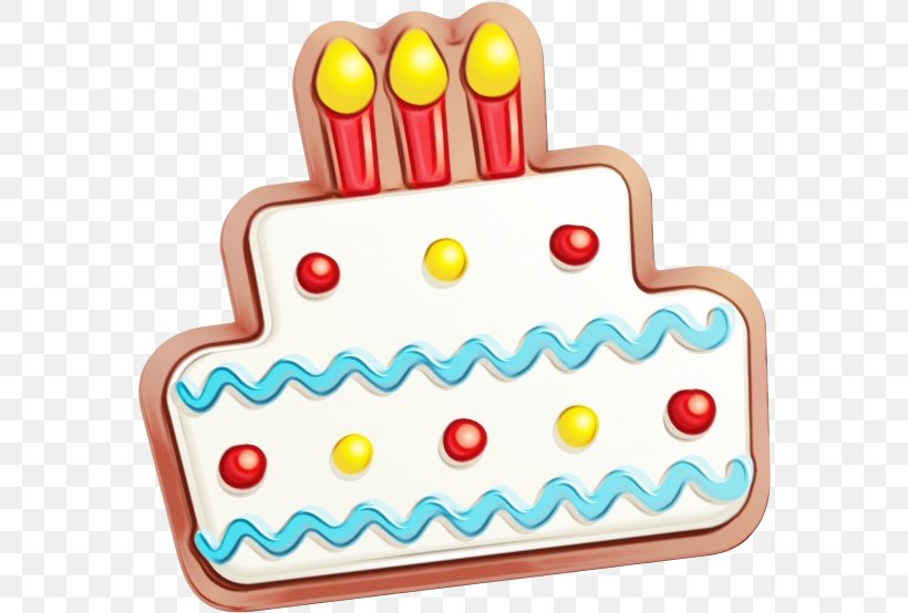 Happy Birthday Cake, PNG, 572x554px, Watercolor, Baked Goods, Baking, Birthday, Birthday Cake Download Free
