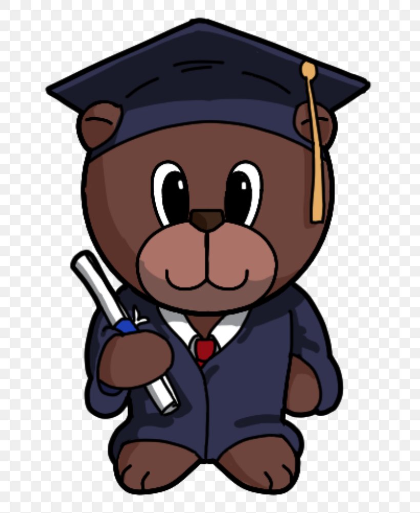 Paper Bear Craft Graduation Ceremony Clip Art, PNG, 729x1002px, Watercolor, Cartoon, Flower, Frame, Heart Download Free