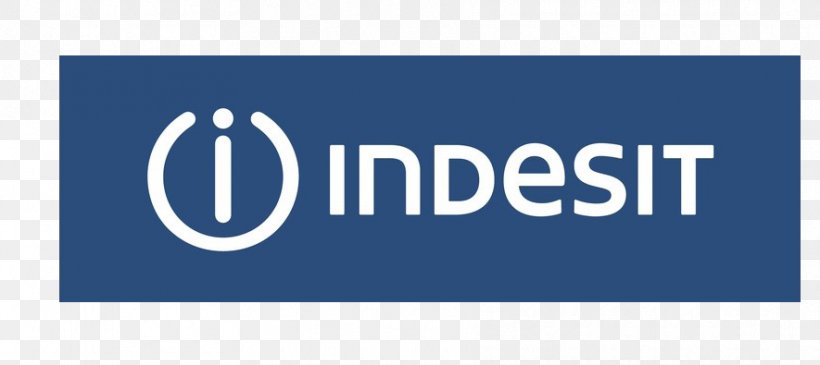 Indesit Co. Logo Home Appliance Whirlpool Corporation Hotpoint, PNG, 885x395px, Indesit Co, Area, Blue, Brand, Clothes Dryer Download Free