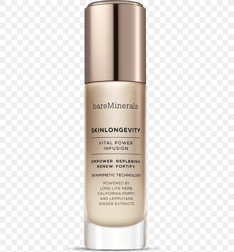 BareMinerals SKINLONGEVITY Vital Power Infusion Skin Care BareMinerals BAREPRO Performance Wear Liquid Foundation Cosmetics, PNG, 346x884px, Skin Care, Bareminerals Core Coverage Brush, Bareminerals Original Foundation, Beauty, Cosmetics Download Free