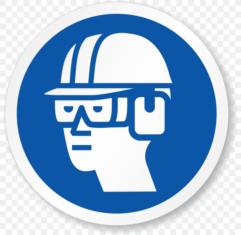 Eye Protection Personal Protective Equipment Hard Hats Goggles Hazard, PNG, 800x800px, Eye Protection, Area, Blue, Brand, Clothing Download Free