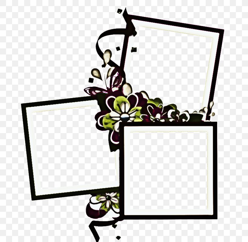 Flower Background Frame, PNG, 800x800px, Picture Frames, Flower, Picture Frame, Rectangle Download Free