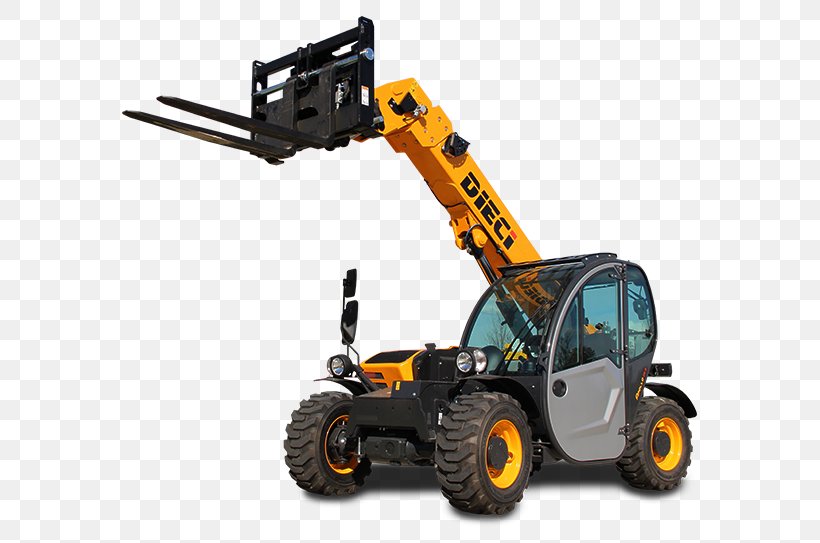 Forklift Telescopic Handler DIECI S.r.l. Agriculture Crane, PNG, 575x543px, Forklift, Agricultural Machinery, Agriculture, Automotive Tire, Construction Equipment Download Free