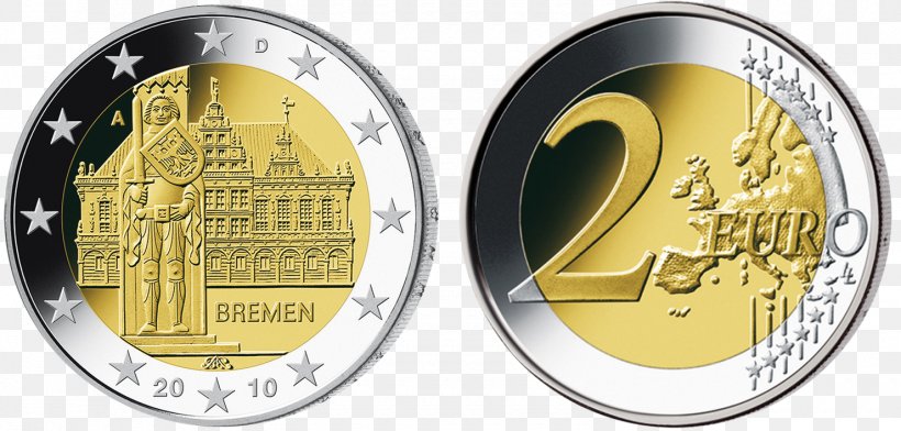 Germany 2 Euro Coin 2 Euro Commemorative Coins Euro Coins, PNG, 1480x709px, 1 Euro Coin, 2 Euro Coin, 2 Euro Commemorative Coins, Germany, Bimetallic Coin Download Free