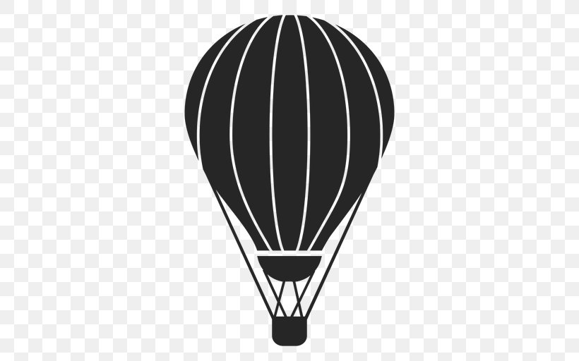 Hot Air Balloon Silhouette Image Clip Art, PNG, 512x512px, Balloon, Aerostat, Aerostatics, Air Sports, Aircraft Download Free