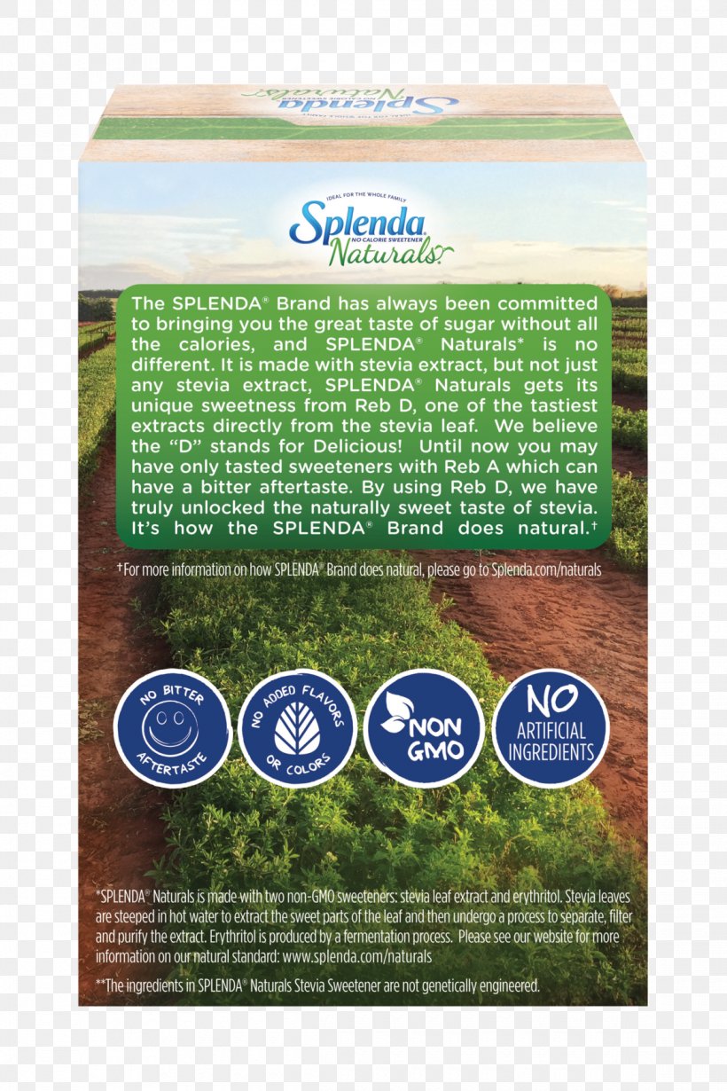 Stevia Splenda Sugar Substitute Erythritol Food, PNG, 1160x1740px, Stevia, Brand, Calorie, Erythritol, Extract Download Free