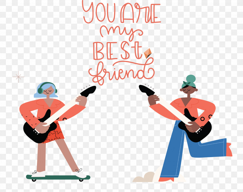 Best Friends You Are My Best Friends, PNG, 2999x2376px, Best Friends, Acoustic Guitar, Cartoon, Drawing, Fitness Centre Download Free