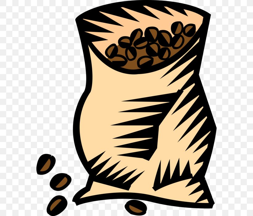 Clip Art Coffee Vector Graphics Illustration Image, PNG, 584x700px, Coffee, Art, Artwork, Bean, Coffee Bag Download Free