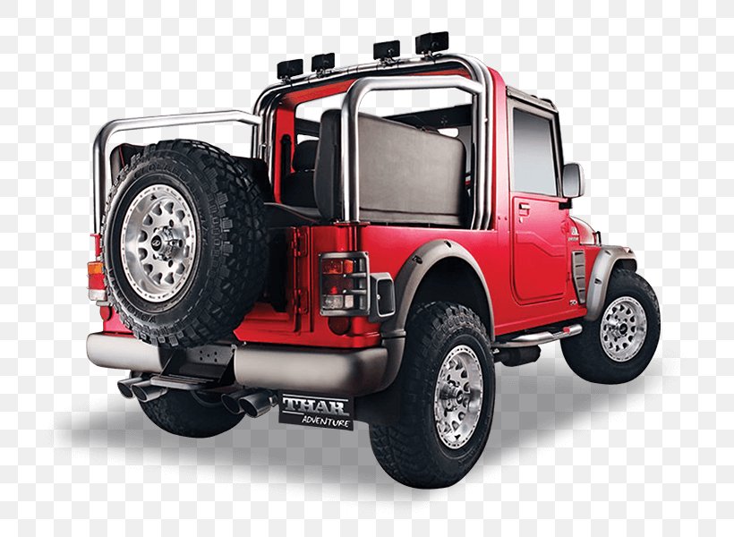Jeep Mahindra Thar Mahindra & Mahindra Car, PNG, 800x600px, Jeep, Auto Part, Automotive Exterior, Automotive Tire, Automotive Wheel System Download Free