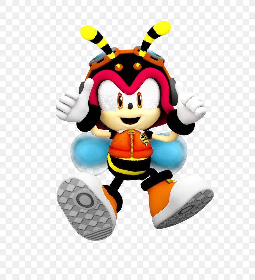 Charmy Bee Sonic Heroes Espio The Chameleon Cream The Rabbit Big The Cat, PNG, 600x900px, 3d Computer Graphics, Charmy Bee, Barry B Benson, Bee Movie, Big The Cat Download Free