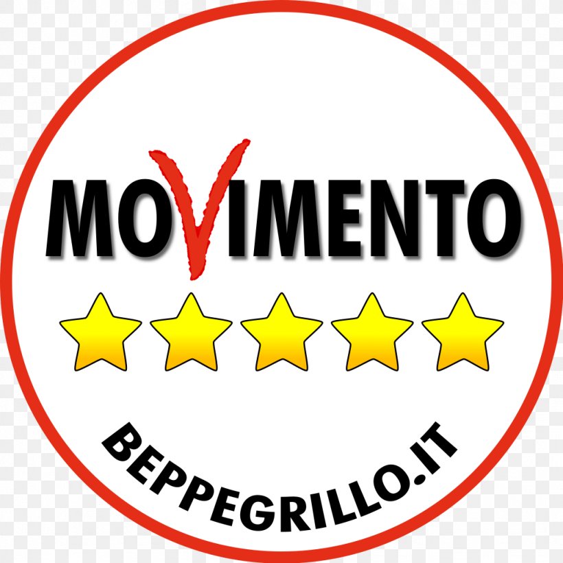 Five Star Movement Italy Italian General Election, 2018 Voting, PNG, 1024x1024px, Five Star Movement, Area, Beppe Grillo, Brand, Candidate Download Free