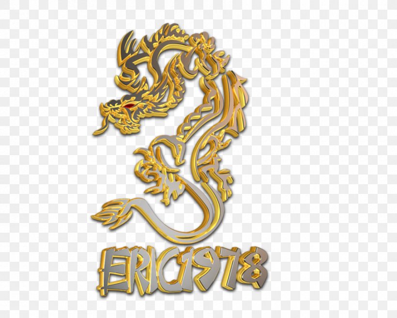 Logo 3D Computer Graphics Gold Dragon, PNG, 900x720px, 3d Computer Graphics, Logo, Animal, Body Jewellery, Body Jewelry Download Free