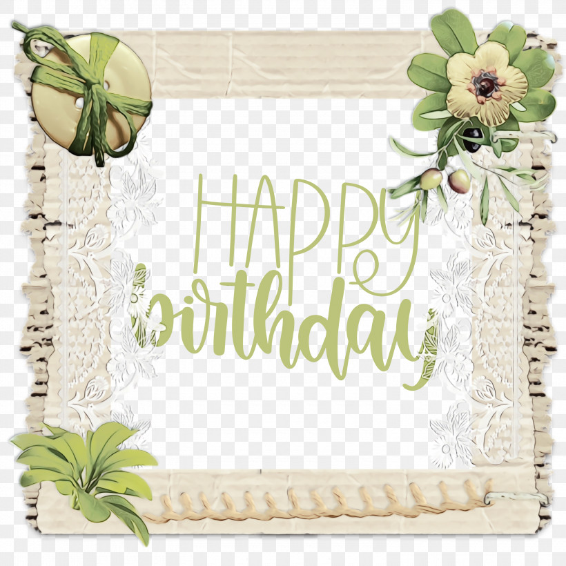 Picture Frame, PNG, 3000x3000px, Birthday, Drawing, Film Frame, Happy Birthday, Kids Picture Frame Download Free