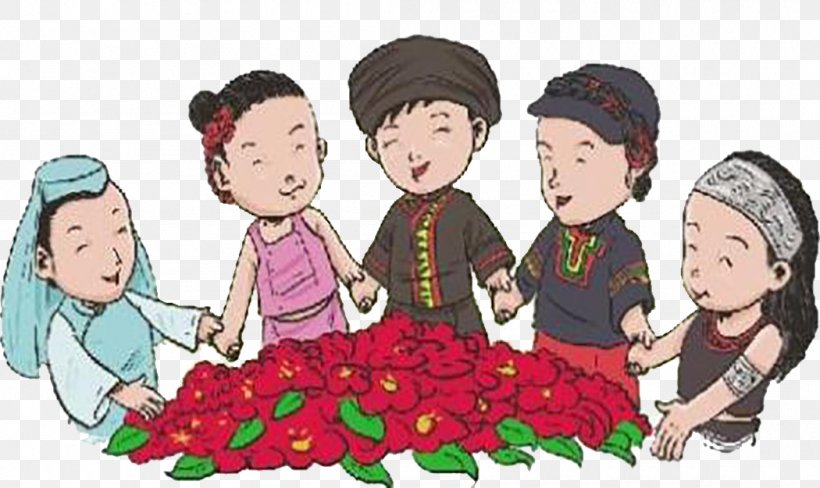Cartoon Comics Hui People Han Chinese Illustration, PNG, 1050x625px, Watercolor, Cartoon, Flower, Frame, Heart Download Free