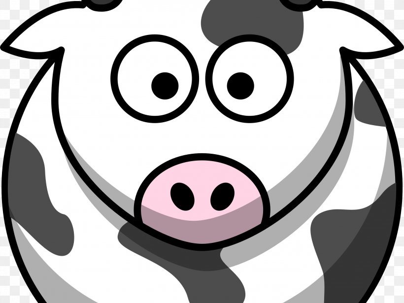 Cattle Drawing Cartoon Zazzle Clip Art, PNG, 2827x2121px, Cattle, Black And  White, Bumper Sticker, Cartoon, Dairy