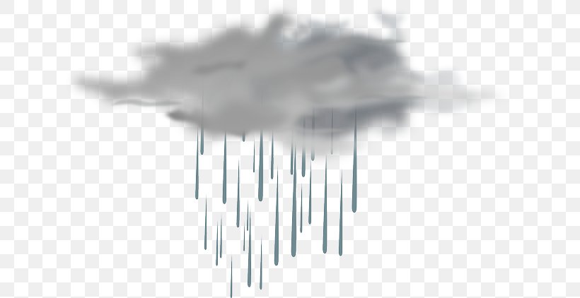 Cloud Rain Thunderstorm Weather Forecasting, PNG, 640x422px, Cloud, Black And White, Hail, Lightning, Rain Download Free