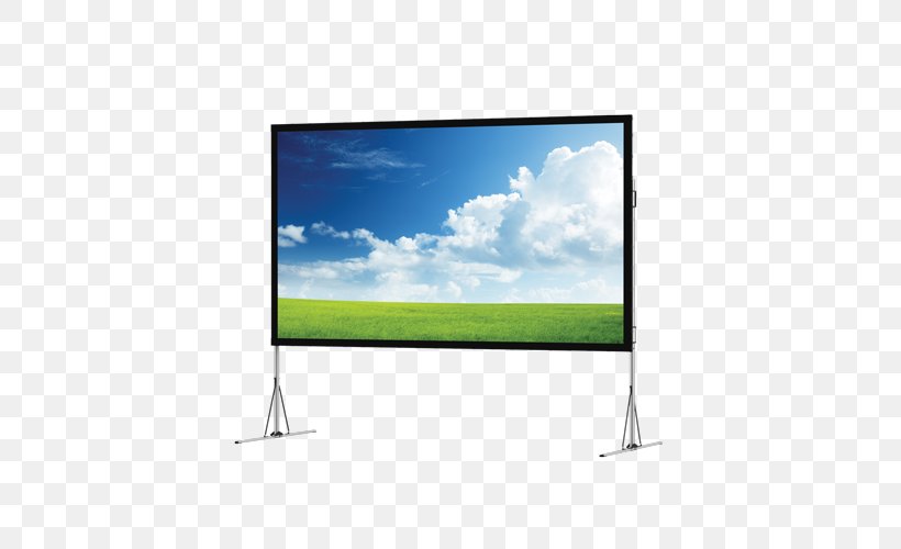 Projection Screens Computer Monitors Projector Bueler Funeral Home Display Device, PNG, 500x500px, Projection Screens, Advertising, Computer Monitor, Computer Monitor Accessory, Computer Monitors Download Free