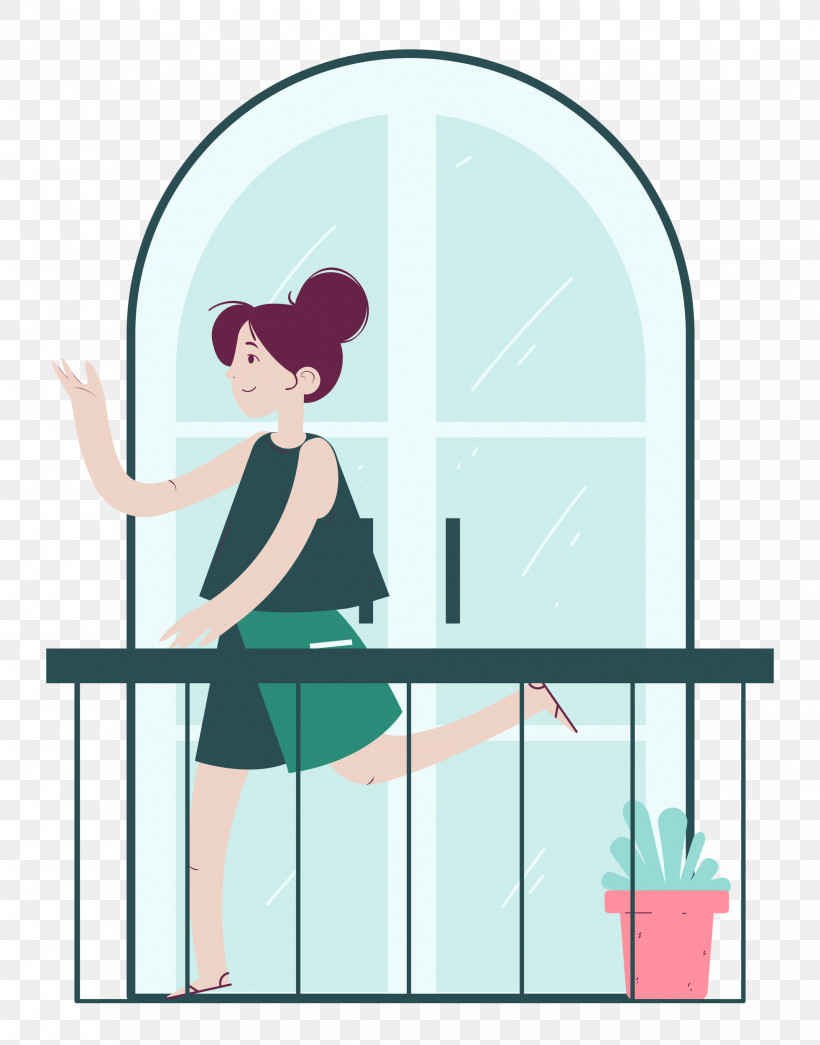 Balcony Home Rest, PNG, 1961x2500px, Balcony, Cartoon, Computer, Desktop Environment, Drawing Download Free