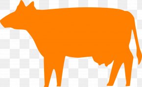 Silhouette - Beef Cattle Angus Cattle Ox Clip Art Dairy Farming PNG